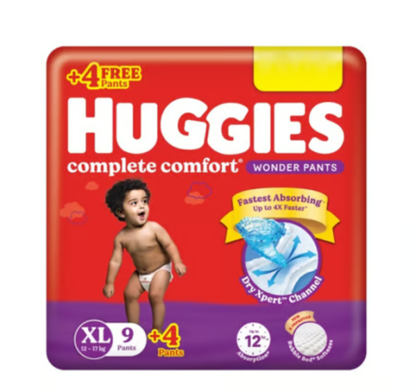 Huggies Wonder Diaper (Pants, XL, 12-17 kg)